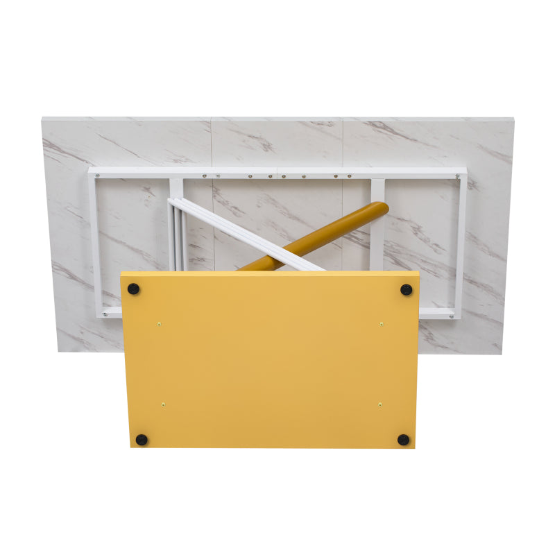 Esstisch Weiß, moderner Küchentisch für Esszimmer und Küche