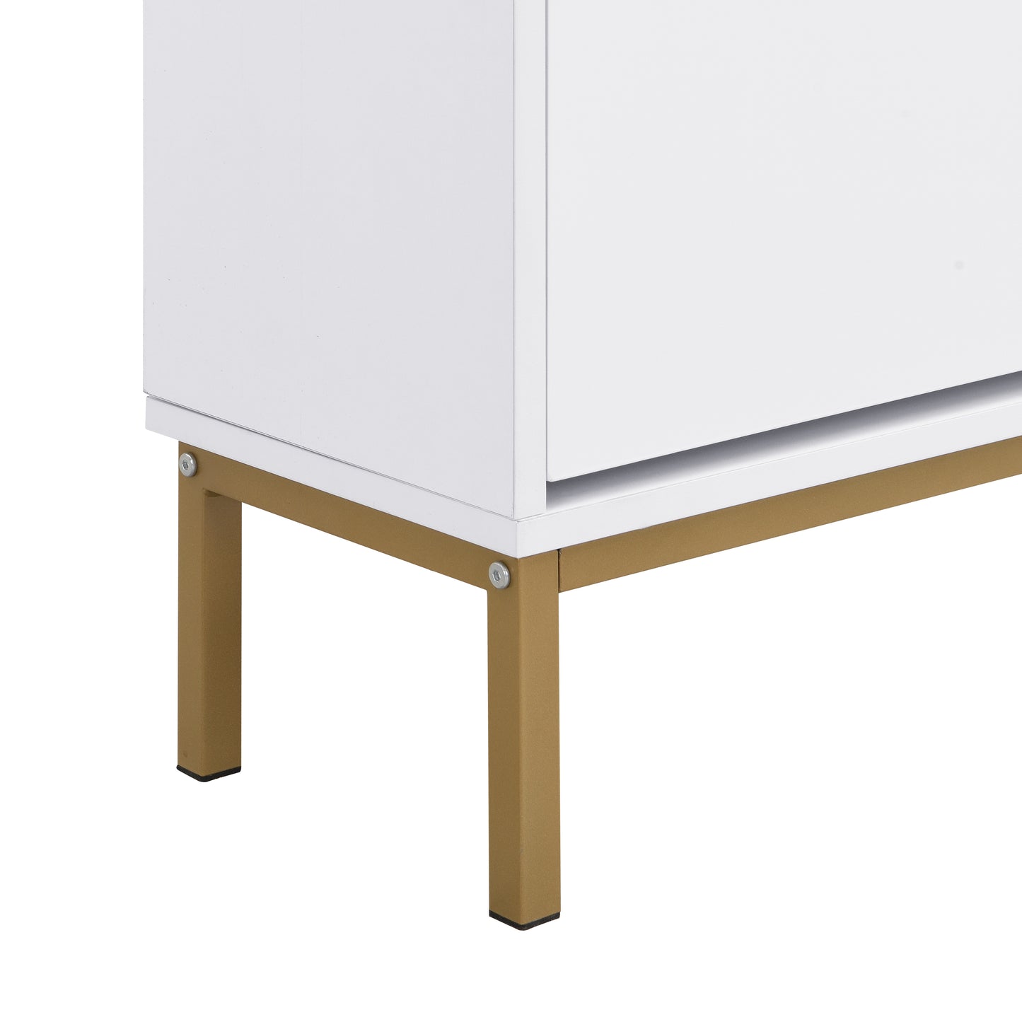 Schuhschrank mit Schuhwechselhocker, dreifach klappbarem Schuhregal und offenem Stauraum, geeignet für Flure