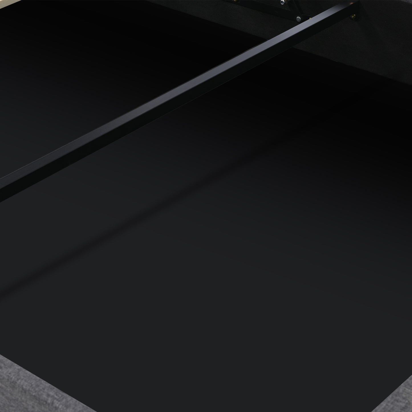 Polsterbett Doppelbett mit Verstellbare Kopfstützen,Stauraumbetten Bettgestell aus Leinenmaterial Jugendbett 180x200 mit lattenrost(Ohne Matratze)