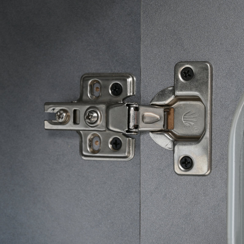 Moderner klappbarer Esstisch mit LED-Beleuchtung und einstellbarer Farbwechselfunktion, Grau