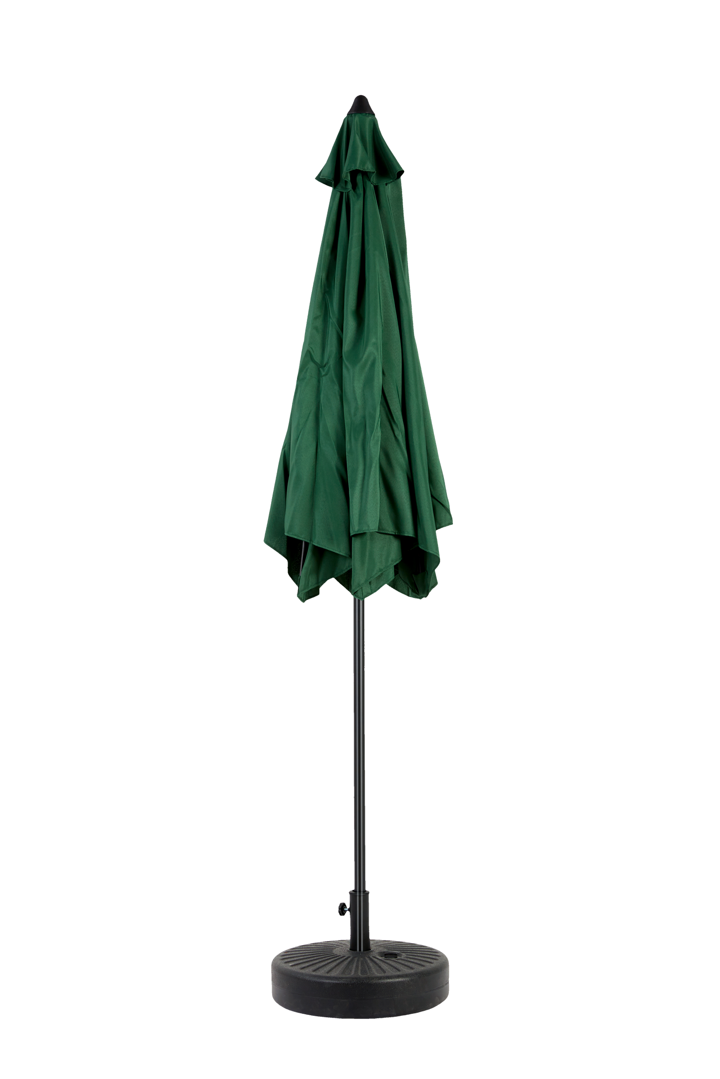 14.8 Ft Double Sided Outdoor Umbrella Rectangular Large with Crank (Dark Green)(No Base)