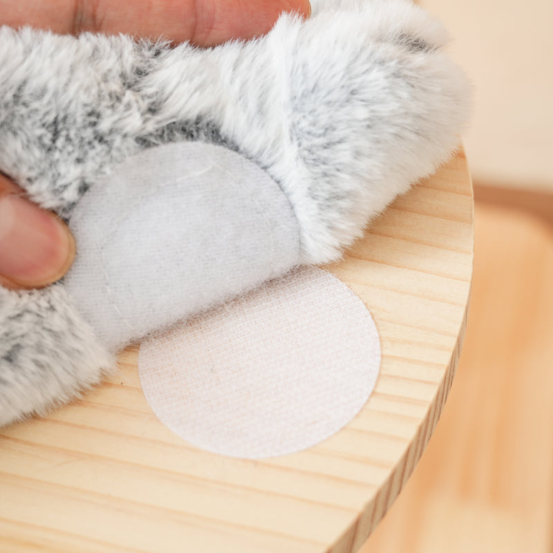 Designer Katzenklettergerüst aus Massivholz - 98 cm hoch, 3-stufiges Sprungbrett, abnehmbare Kissen und Spielbälle, Wolkenoptik-Imitation