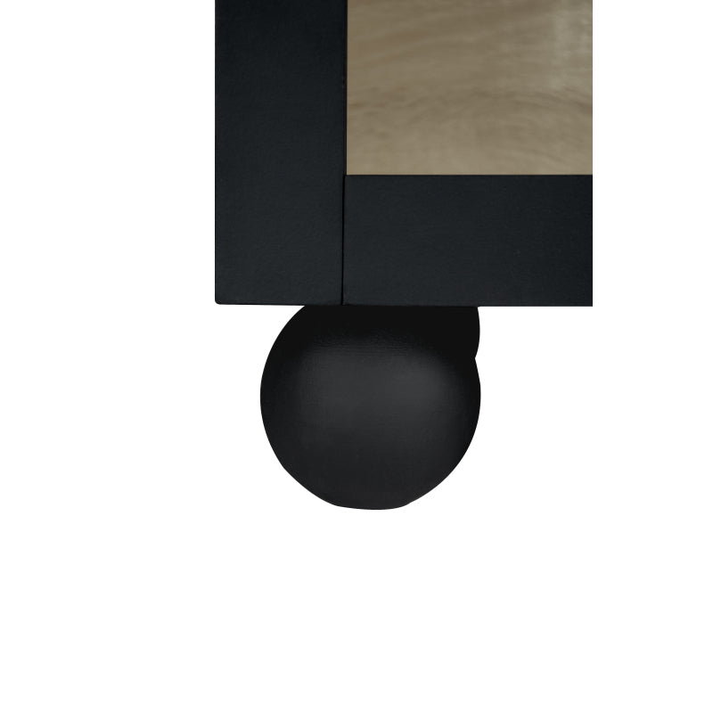 Schwarzes Bücherregal mit bogenförmigem Design, Höhe 120 cm, geeignet für Wohnzimmer, Schlafzimmer, Arbeitszimmer und Büro