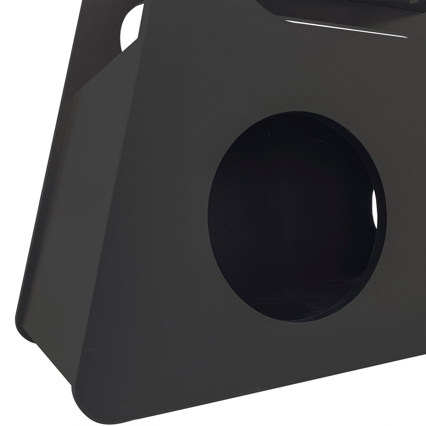 Moderner Beistelltisch mit Rollen, platzsparend, ideal für Wohnzimmer und Schlafzimmer, schwarz