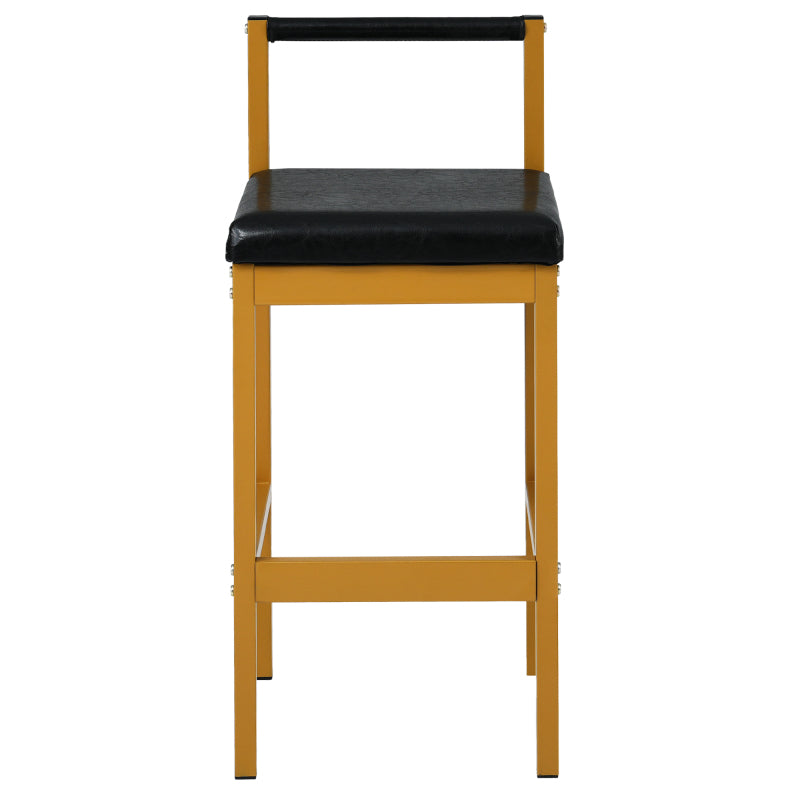 Esszimmerstühle(6 Stühle ohne Esstisch), Schwarz und Gold