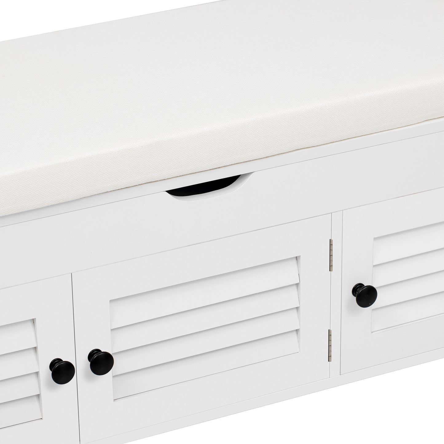 Moderne schuhbank mit sitzfläche, Eingangsbereich, Wohnzimmer, flurmöbel, Weiß