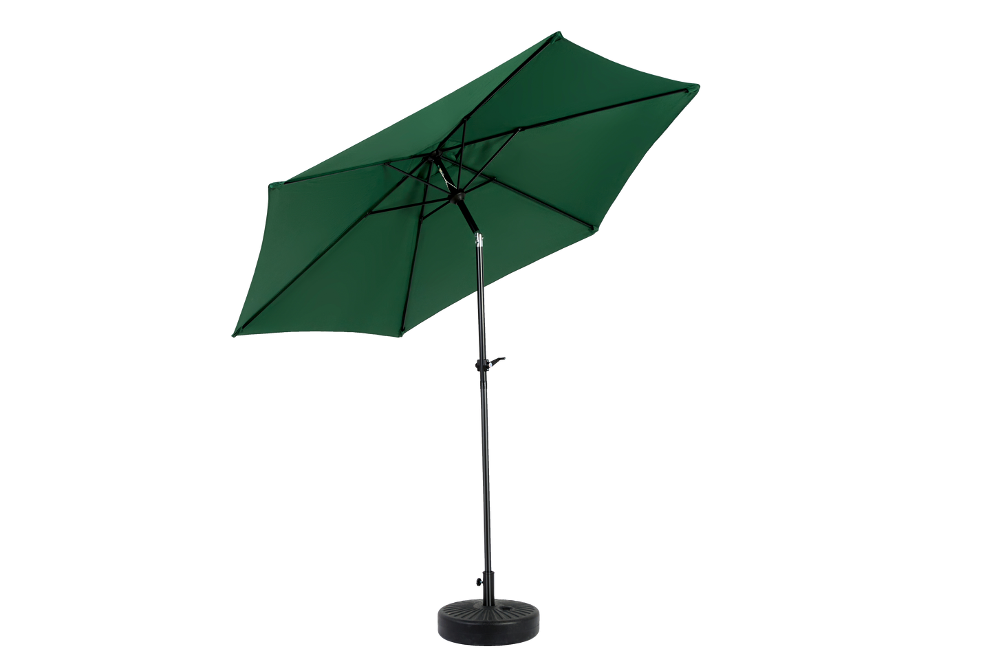 14.8 Ft Double Sided Outdoor Umbrella Rectangular Large with Crank (Dark Green)(No Base)