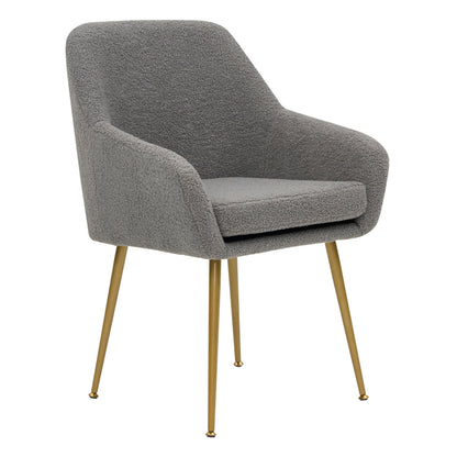 2 St Moderner, abnehmbaren Kissen für Küchen und Esszimmer, Grau