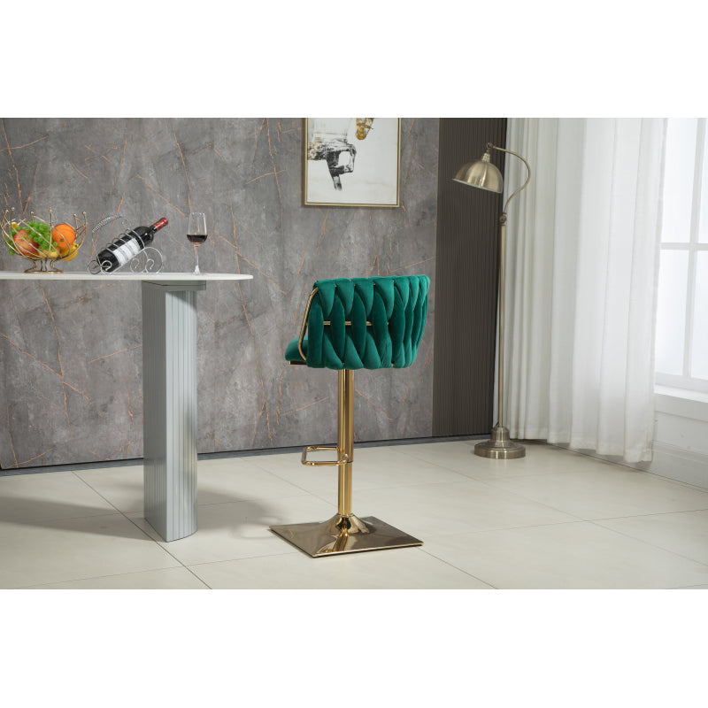 Vintage Barhocker mit Rückenlehne und Fußstütze Counter Höhe Esszimmerstuhl Für Kücheninsel Esszimmer Bar Theke Potluck Party Lounge Bereich
