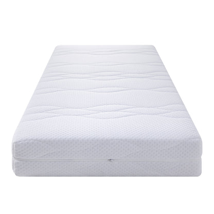 Taschenfederkern Matratze 120x200 cm, 7 Zonen, H3/H4, Boxspring-Gefühl