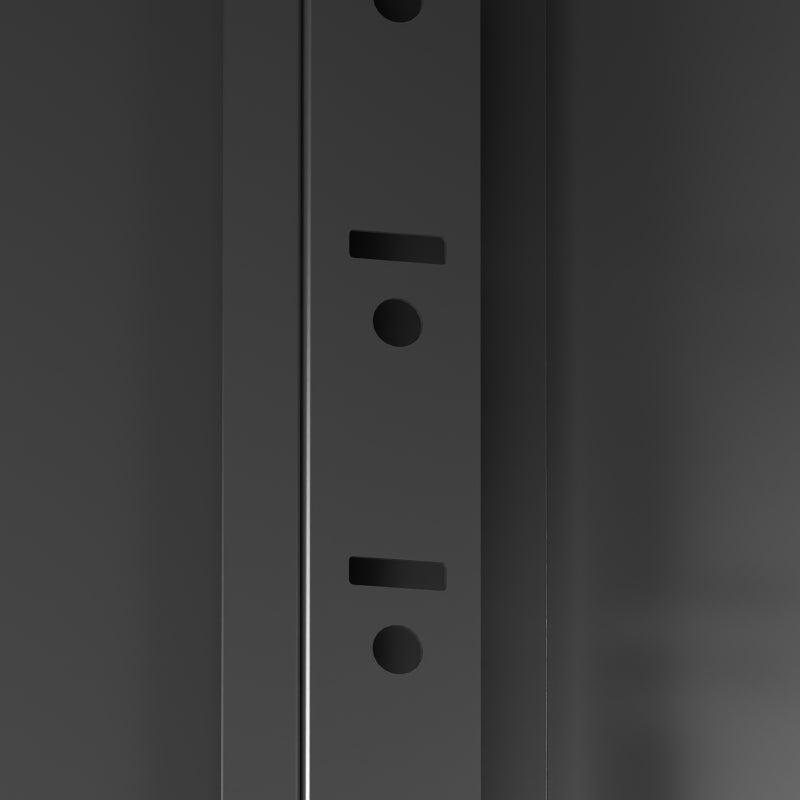 Metall-Wandschrank mit Türverschluss & Ablage - Robust, Umweltfreundlich, Ideal für Garage, Werkstatt & Büro - Ohne Holz, Kein Formaldehyd, Haustier- & Familiegeeignet, H77 cm × B75 cm × T30 cm