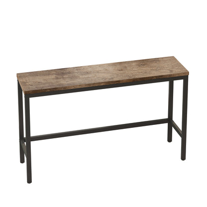 148CM Modern Design Kitchen Dining Table, Pub Table, Long Dining Table Set with 3 Stools;148CM Modernes Design Küche Esstisch, Kneipentisch, Langer Esstisch Set mit 3 Hockern, Einfache Montage, Natur