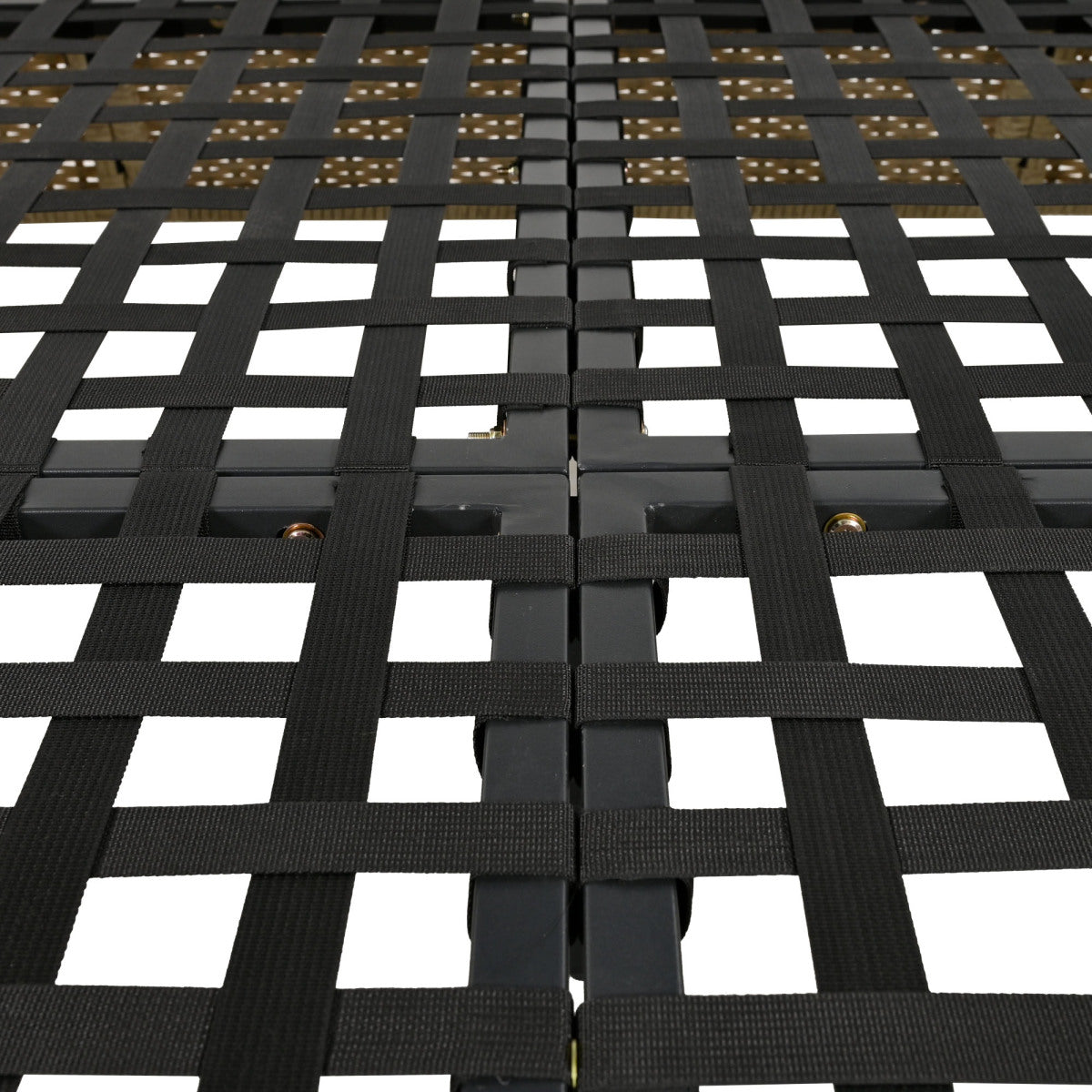 Gartenlounge-Set, Rattanzelt, geeignet für 2-4 Personen, inklusive aller Sitzkissen und Kissen, beiges Rattan, grauer Türvorhang, Sitzkissen mit Reißverschluss, abnehmbar und waschbar