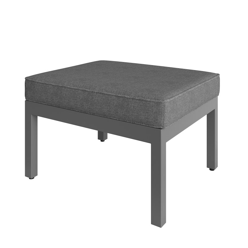 Gartenlounge-Set für 7-8 Personen, Gartenmöbel, Gartenmöbel Set für Garten, Balkon, Terrasse, wetterfest Sitzgruppe Essgruppe, Moderne Gartengarnitur,Gartenmöbelset mit Gestell aus verzinktem Eisen