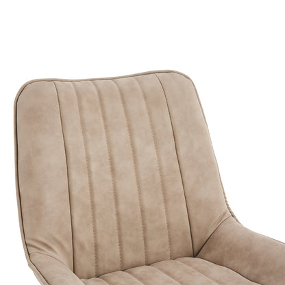 Sorgfältig ausgewählte Küche Wohnzimmer Esszimmer Stühle aus Kunstleder Material für leichtere Wartung! (Satz von 2)