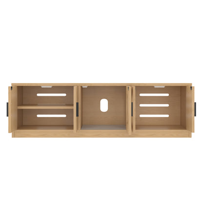 Versteckter Katzenschrank - Integrierter Kratzbaum und Belüftung, Tiermöbel für Flur und Eingangsbereich, 140 x 40 x 45,5 cm