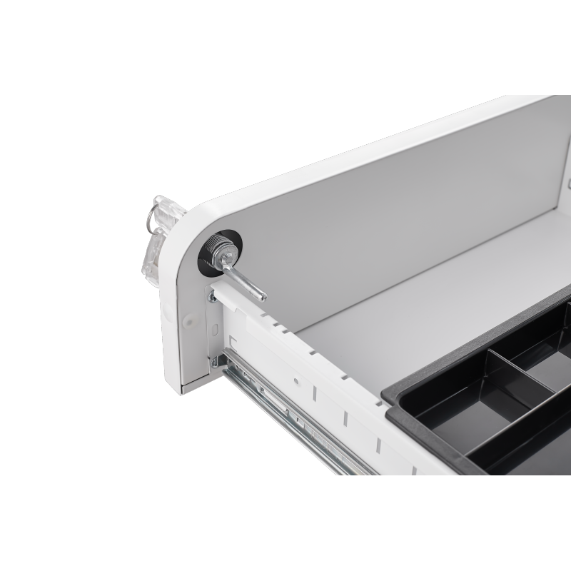 3 Drawer Mobile File Cabinet Under Desk Office,Simple Style Versatile Storage Cabinet for Legal/Letter/A4 Files, 5 Wheel Design Anti-Tilting Cold Rolled Steel Waterproof Moisture-Proof White