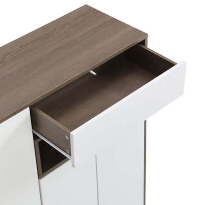 Schuhaufbewahrung Bank und Schuhschrank,Schuhbank, multifunktionales Schuhregal mit gepolstertem, für den Flur, weiß