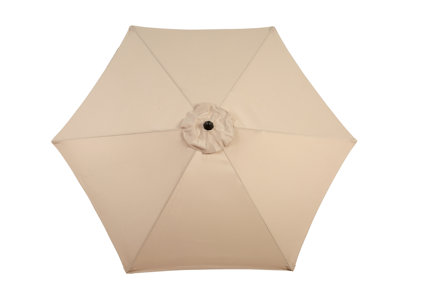 14.8 Ft Double Sided Outdoor Umbrella Rectangular Large with Crank (khaki)(No Base)