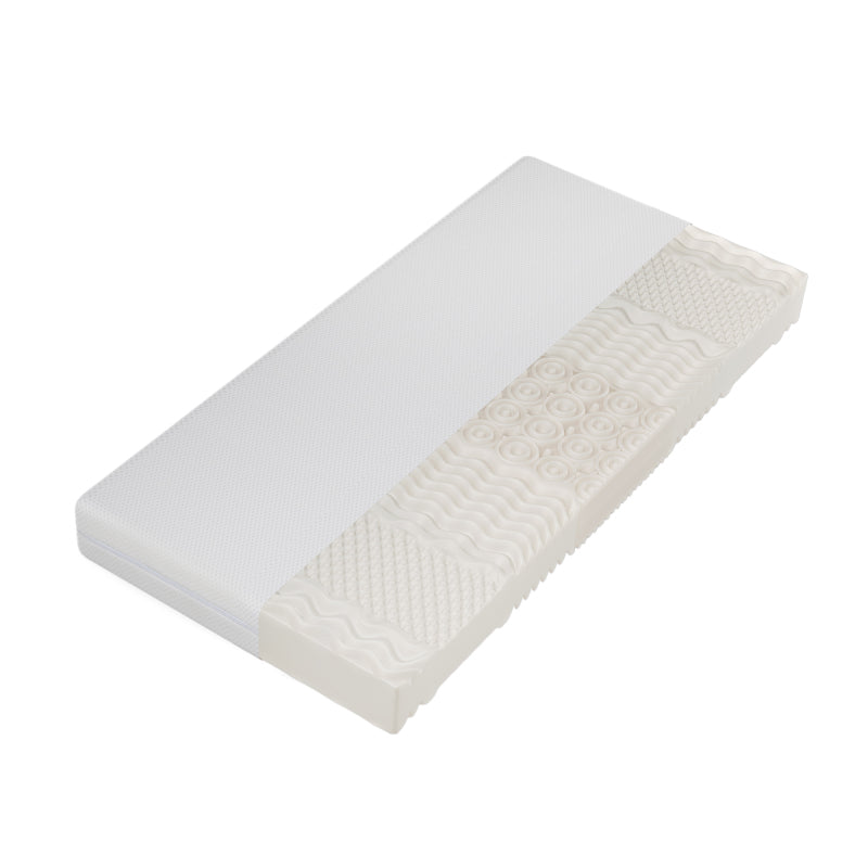Kaltschaummatratze, 90x200, 7 Zonen Komfortschaummatratze, 20 cm hoch, H3,H2, Ergonomische Kaltschaummatratze mit Griffe
