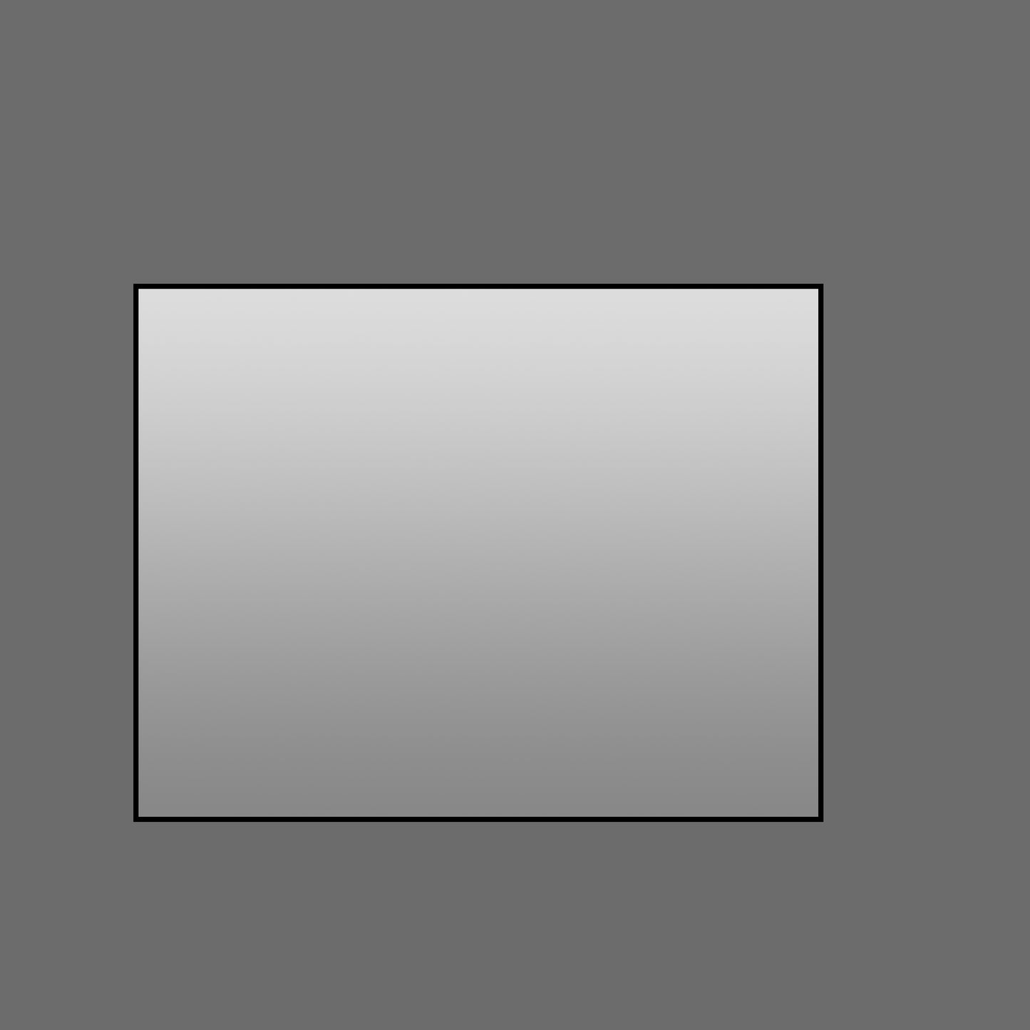 70x90 cm Badezimmerspiegel mit schwarzem Aluminiumrahmen, kupferfreier HD-Spiegel, horizontal & vertikal montierbar für Bad, Flur & Ankleidezimmer