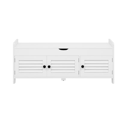 Moderne schuhbank mit sitzfläche, Eingangsbereich, Wohnzimmer, flurmöbel, Weiß