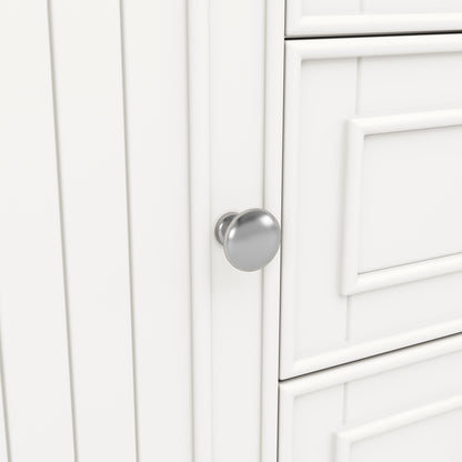 Badezimmerschrank mit Waschbecken,weiß