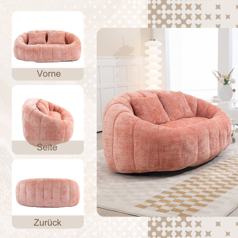 Bean Bag Sofa Lazy Sofa Durable Comfort Lounger High Back Bean Bag Chair Couch für Erwachsene und Kinder, Indoor & Outdoor, Accent Floor Soft Lounge Chair