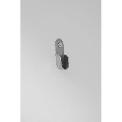 Weißer Kleiderschrank mit drei Schubladen – Garderobe mit Stauraumregal im Boho-Stil – Höhe 180 cm – ideal für Flur, Wohnzimmer, Schlafzimmer, Arbeitszimmer oder Büro.Maße:70*48*180cm