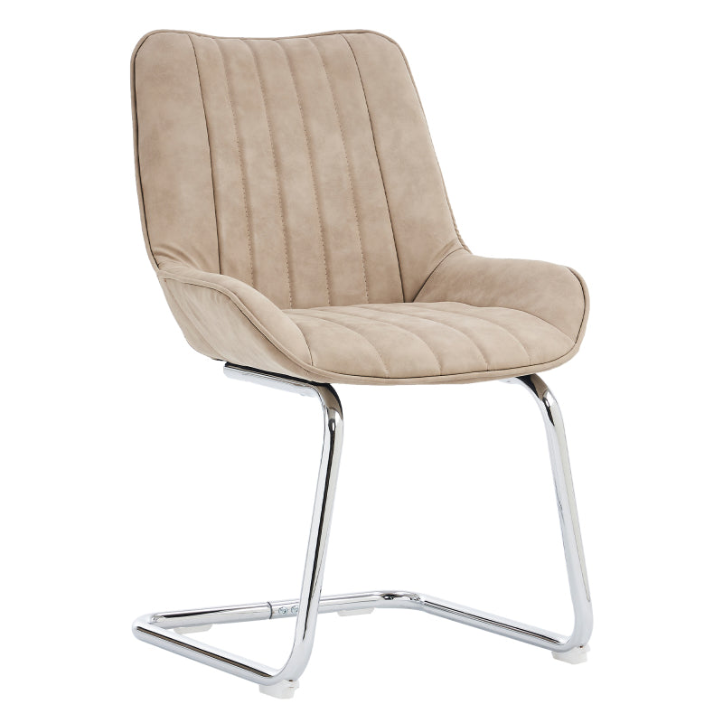 Sorgfältig ausgewählte Küche Wohnzimmer Esszimmer Stühle aus Kunstleder Material für leichtere Wartung! (Satz von 2)