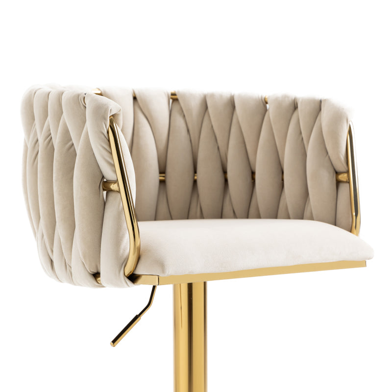 Vintage Barhocker mit Rückenlehne und Fußstütze Counter Höhe Esszimmerstuhl Für Kücheninsel Esszimmer Bar Theke Potluck Party Lounge Bereich