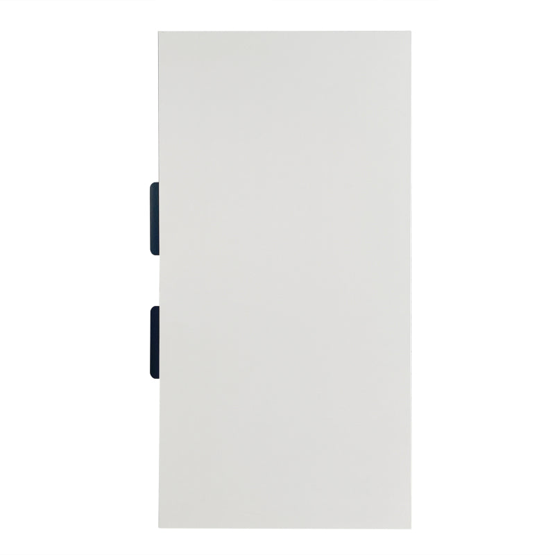 Moderne Sideboard Kommode mit 2 Türen in Vakuum-Formgebung, Standschrank Lagerung Schrank mit Metallgriffen und Rahmenbeinen, geeignet für Wohnzimmer, Flur und Esszimmer