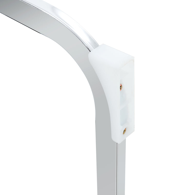 Elegantes Design im europäischen Stil: 2 Stühle mit grauem verrücktes Pferdeleder Textur PU Komfort Sitzen mit silbernen Metallbeinen