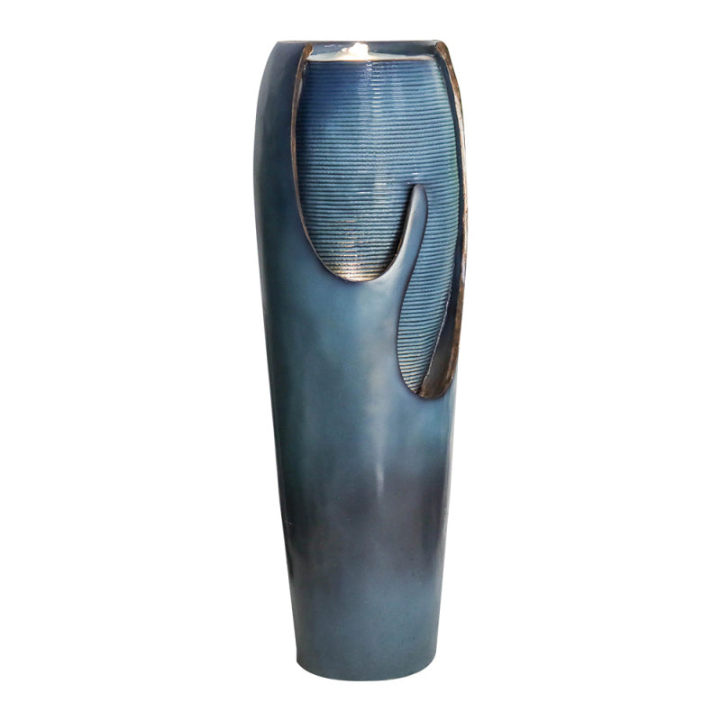 38.7inches High Jar Water Fountain for Indoor Outdoor Home Garden Decor