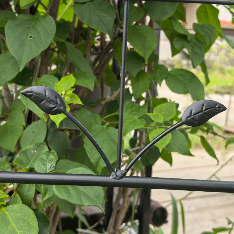 Metall Garten Gitter, 2 Pack Metallgitter für Kletterpflanzen, Indoor / Outdoor Pflanze Gitter für Topfpflanzen, Hauspflanzen, Kletterreben, Blumen und Gemüse, Rasen Garten Zaun Dekor Bildschirm