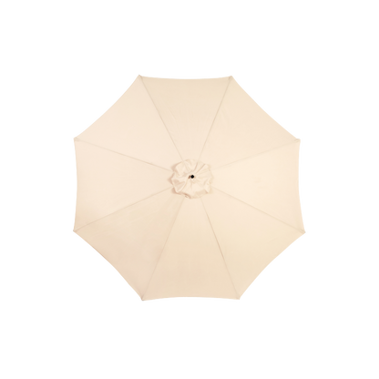 14.8 Ft Double Sided Outdoor Umbrella Rectangular Large with Crank(khaki)(No Base)