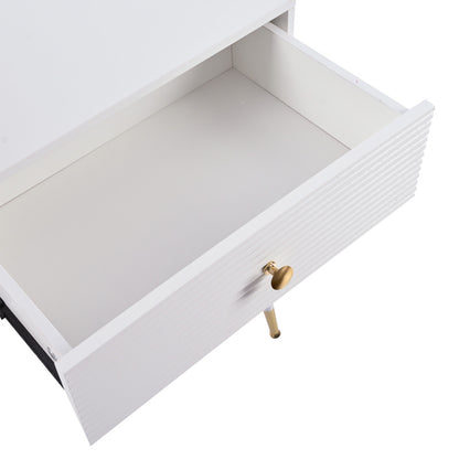 Schminktisch, Kosmetiktisch-Set mit LED-Beleuchtung und Spiegel, mit verstellbarem Seitenschrank und ausziehbarem Design. Maße:B100/H78/T40 cm(ohne Hocker)