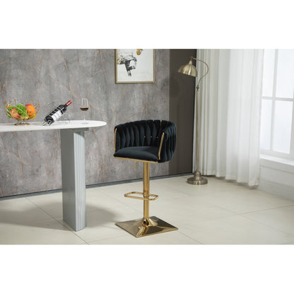 Vintage Barhocker mit Rückenlehne und Fußstütze Counter Höhe Esszimmerstuhl Für Kücheninsel Esszimmer Bar Theke Potluck Party Lounge Bereich