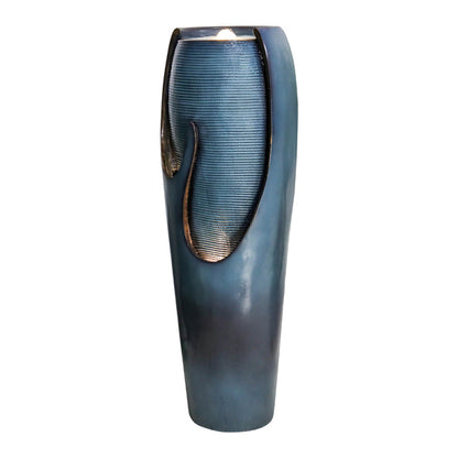 38.7inches High Jar Water Fountain for Indoor Outdoor Home Garden Decor