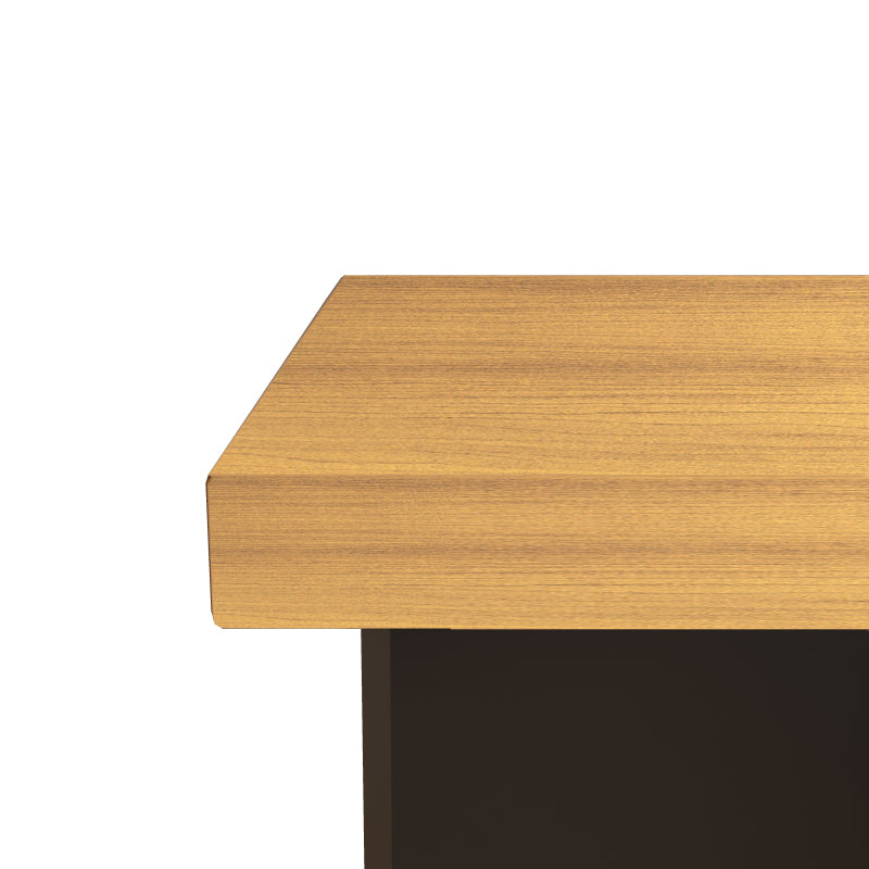 Eckschreibtisch mit integriertem Tierhaus, L-förmig oder einteilig, flexible Montage, Eckschreibtisch für Home Office mit XL-Tierhöhle, Black