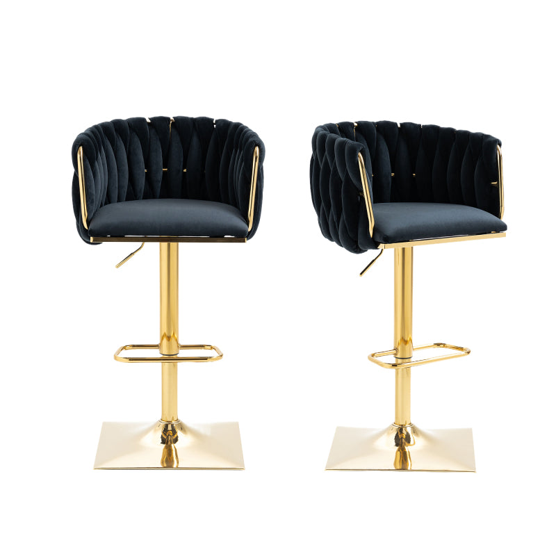 Vintage Barhocker mit Rückenlehne und Fußstütze Counter Höhe Esszimmerstuhl Für Kücheninsel Esszimmer Bar Theke Potluck Party Lounge Bereich