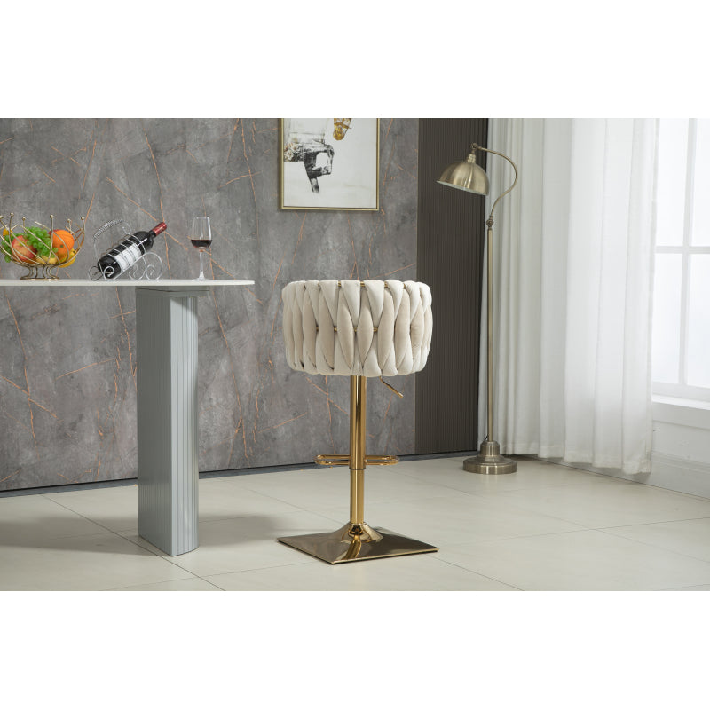 Vintage Barhocker mit Rückenlehne und Fußstütze Counter Höhe Esszimmerstuhl Für Kücheninsel Esszimmer Bar Theke Potluck Party Lounge Bereich