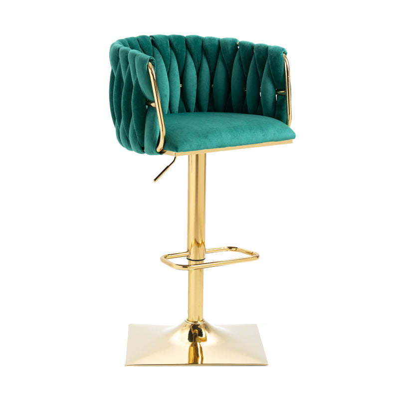 Vintage Barhocker mit Rückenlehne und Fußstütze Counter Höhe Esszimmerstuhl Für Kücheninsel Esszimmer Bar Theke Potluck Party Lounge Bereich