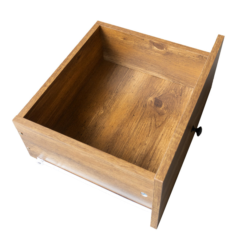 Sideboard - 160 cm hoch, modernes Sideboard mit zwei Türen, drei Schubladen und offenen Regalen