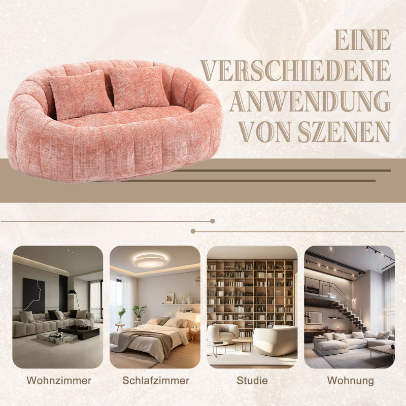 Bean Bag Sofa Lazy Sofa Durable Comfort Lounger High Back Bean Bag Chair Couch für Erwachsene und Kinder, Indoor & Outdoor, Accent Floor Soft Lounge Chair