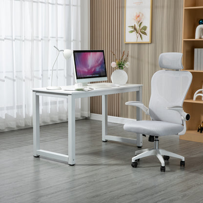 Schreibtisch 120x60 cm Bürotisch Modern - Stabiler Arbeitstisch & Computertisch, Vielseitig einsetzbar für Home Office, Leichte Montage