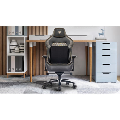 Gaming Stuhl 200KG Belastbarkeit Bürostuhl 200KG Verstellbare Armlehne 4D Gamer Stuhl mit Lendenwirbelstütze Chefsessel Ergonomischer Schreibtischstuhl