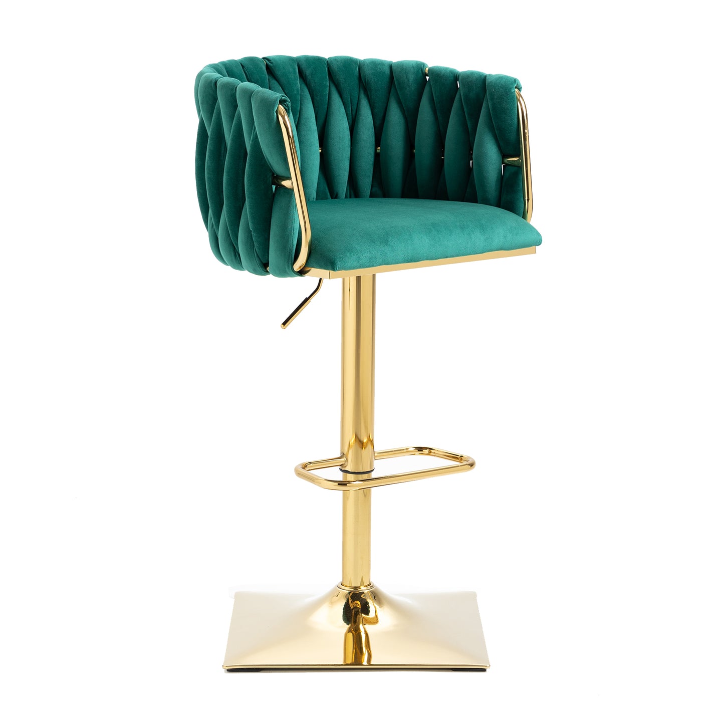 Vintage Barhocker mit Rückenlehne und Fußstütze Counter Höhe Esszimmerstuhl Für Kücheninsel Esszimmer Bar Theke Potluck Party Lounge Bereich