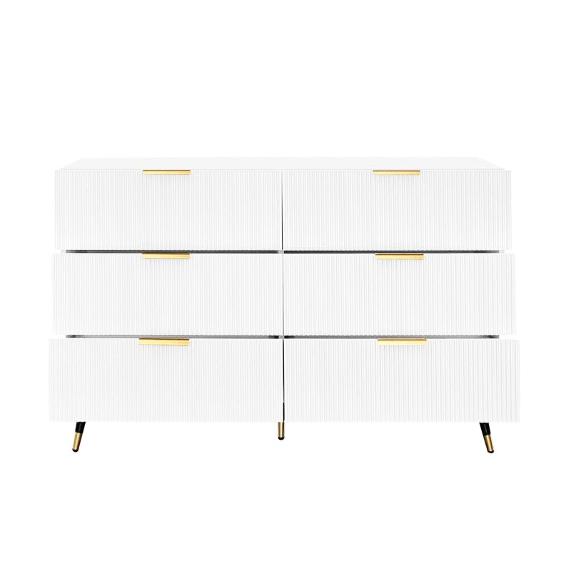 Elegantes Sideboard mit modernem Design, Kommode mit Schubladen und viel Stauraum