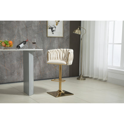 Vintage Barhocker mit Rückenlehne und Fußstütze Counter Höhe Esszimmerstuhl Für Kücheninsel Esszimmer Bar Theke Potluck Party Lounge Bereich